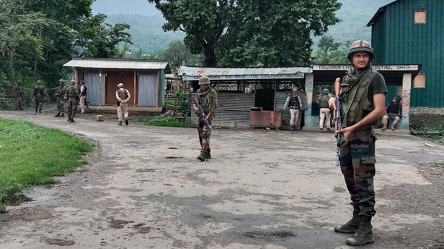 The Trinamool Congress has been alleging that the "divisive" policies of the BJP-led governments at the Centre and in Manipur have led to ethnic strife. Credit: IANS Photo