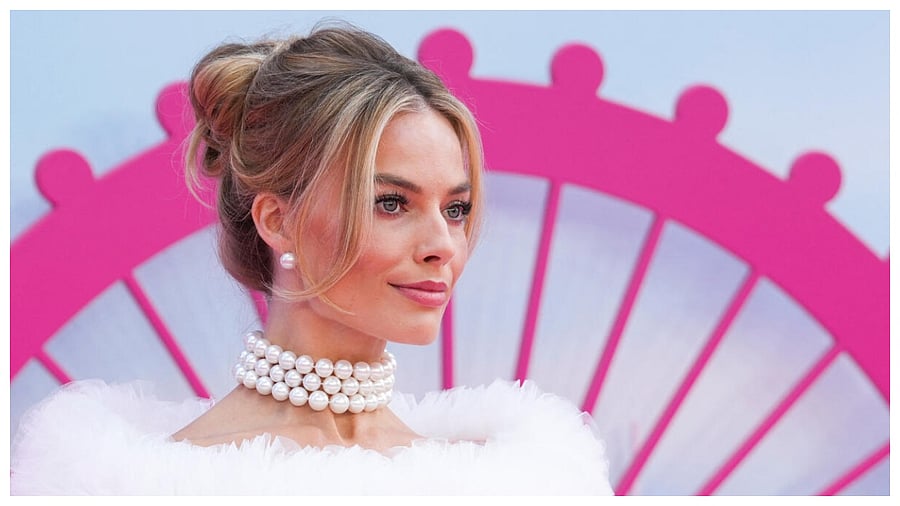 Margot Robbie attends the European premiere of "Barbie" in London, Britain July 12, 2023. Credit: Reuters Photo