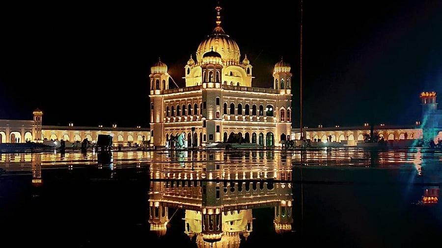 A picture of Gurdwara Darbar Sahib Kartarpur. PTI File Photo