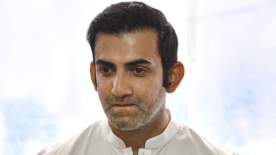 Delhi MP Gautam Gambhir. Credit: PTI Photo