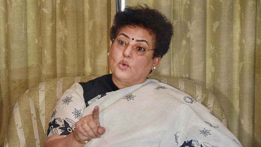 National Commission for Women (NCW) Chairperson Rekha Sharma. Credit: PTI Photo