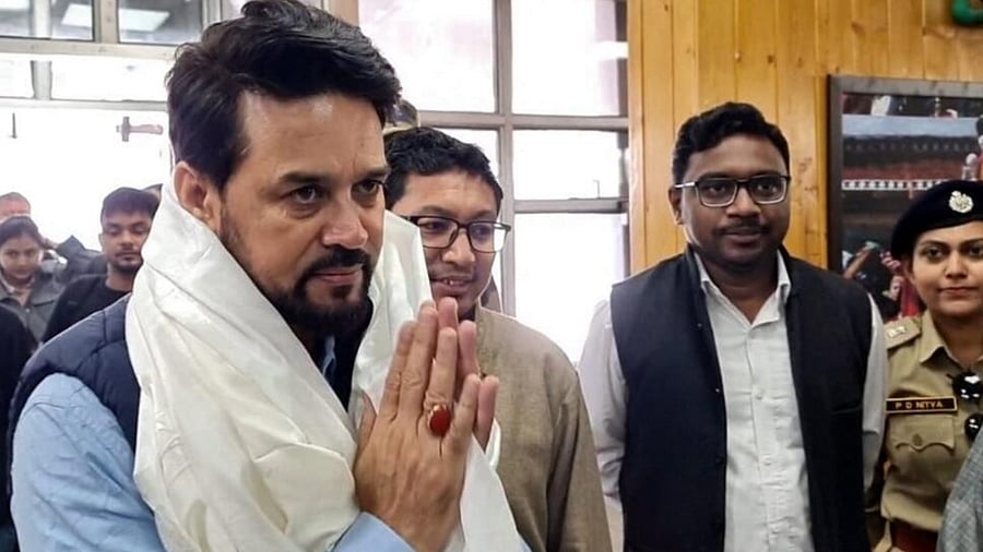 Union Minister Anurag Thakur. Credit: PTI Photo