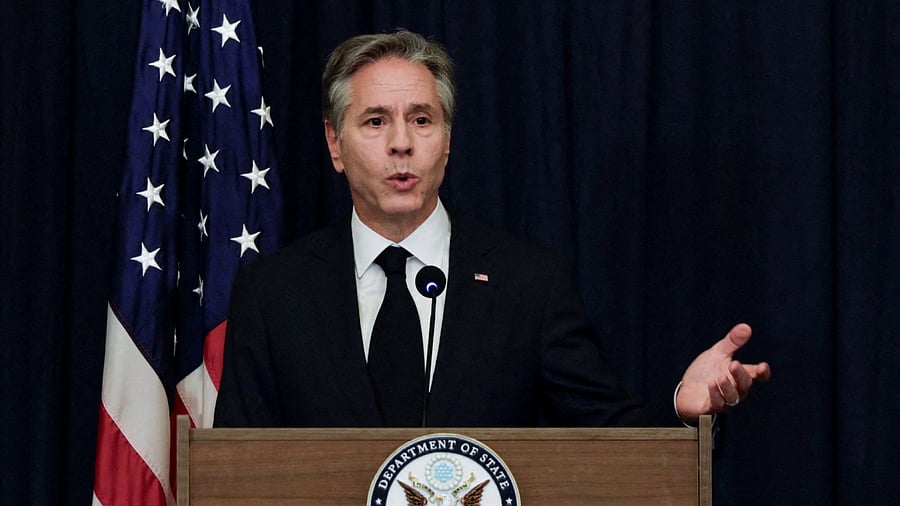US Secretary of State Antony Blinken. Credit: Reuters Photo