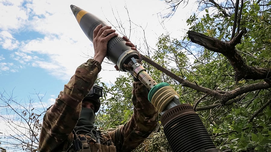 Ukrainian service member. Credit: Reuters Photo