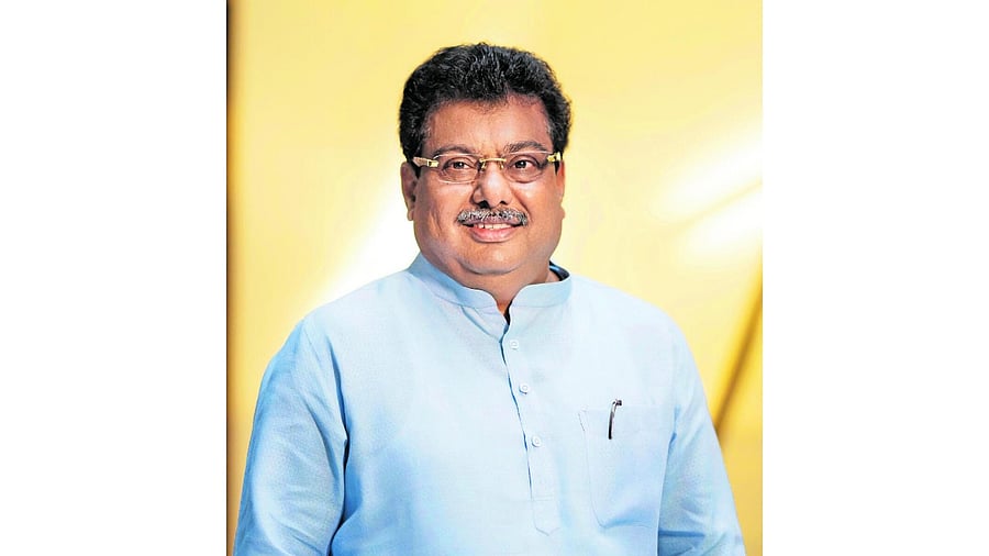 M B Patil. Credit: DH Photo