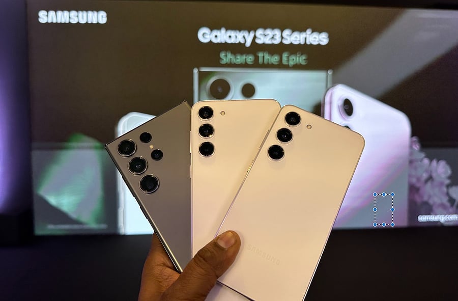 Samsung Galaxy S23 series. Credit: DH Photo/KVN Rohit