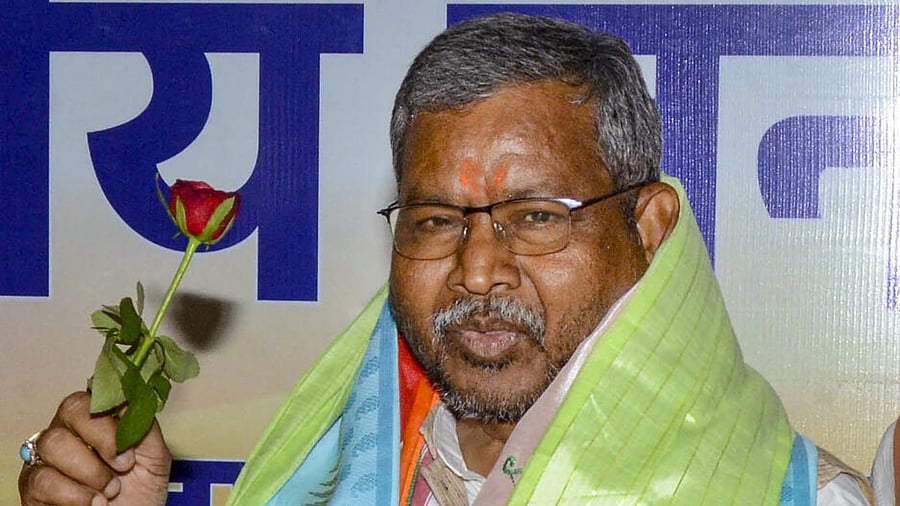 Babulal Marandi. Credit: PTI Photo