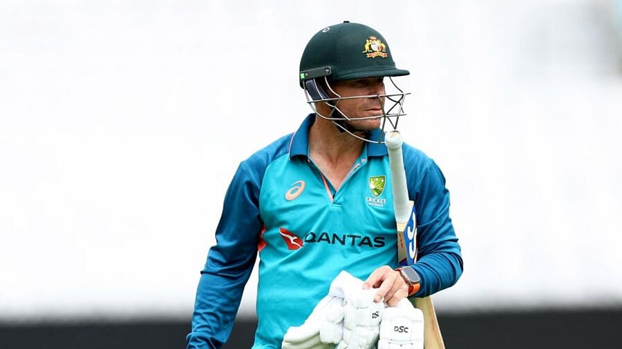 Australia's David Warner. Credit: Reuters Photo
