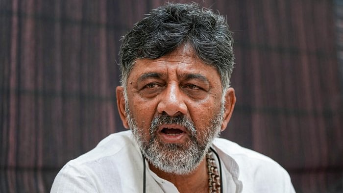 Karnataka Deputy Chief Minister DK Shivakumar. Credit: PTI Photo