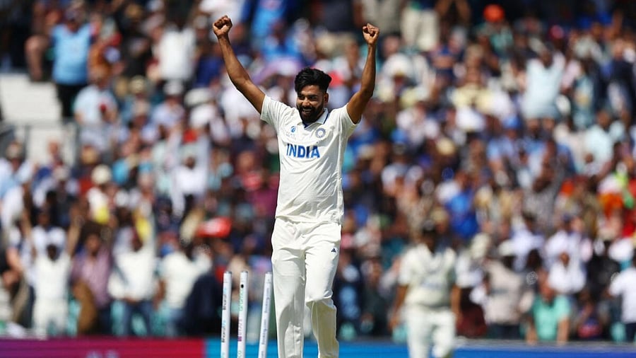 India's Mohammed Siraj. Credit: Reuters Photo