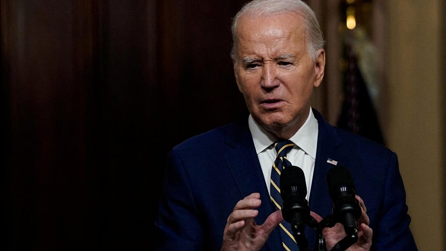 US President Joe Biden. Credit: Reuters Photo