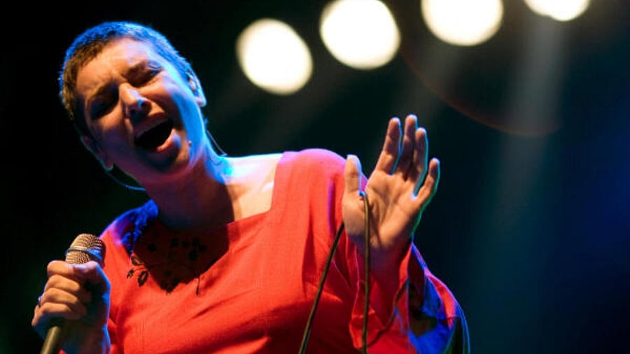 Late singer Sinead O'Connor. Credit: Reuters File Photo