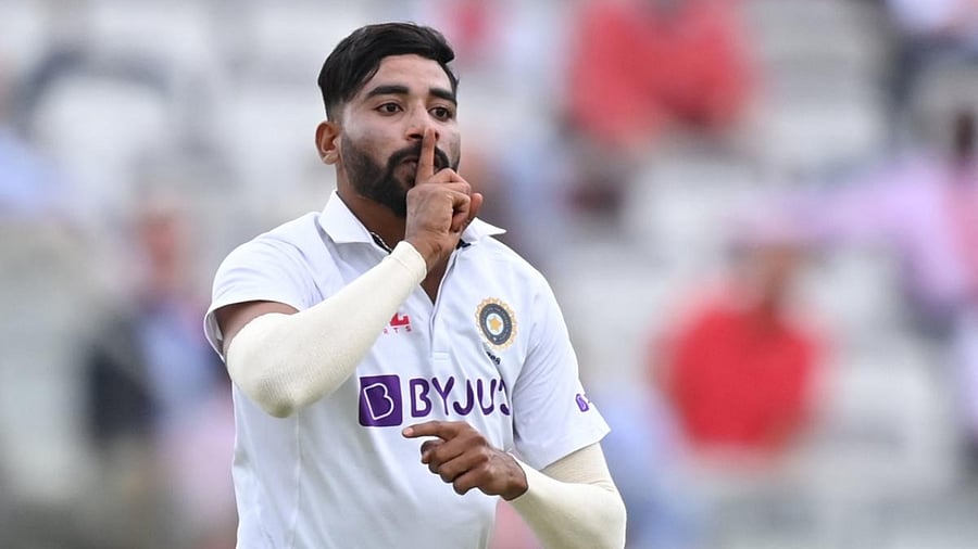 Mohammed Siraj. Credit: Reuters Photo
