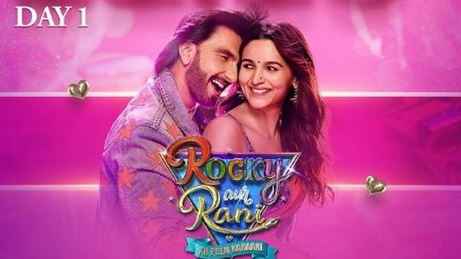 The movie tells the story of a couple, who comes from contrasting backgrounds and cultures. Credit: Instagram/@dharmamovies