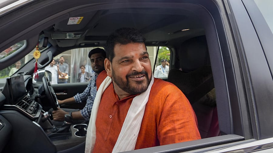 BJP MP Brij Bhushan Sharan Singh. Credit: PTI File Photo