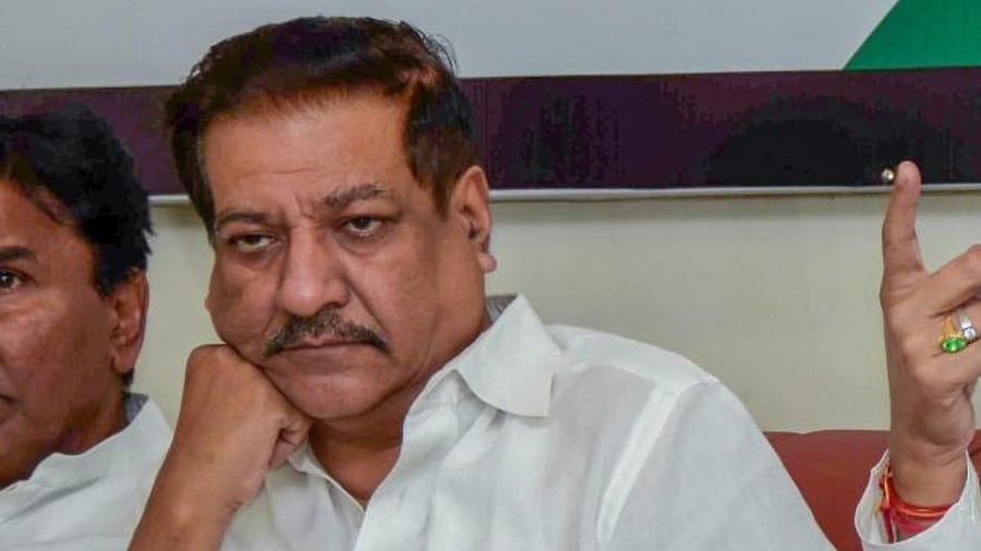 Former Maharashtra chief minister Prithviraj Chavan. Credit: PTI File Photo