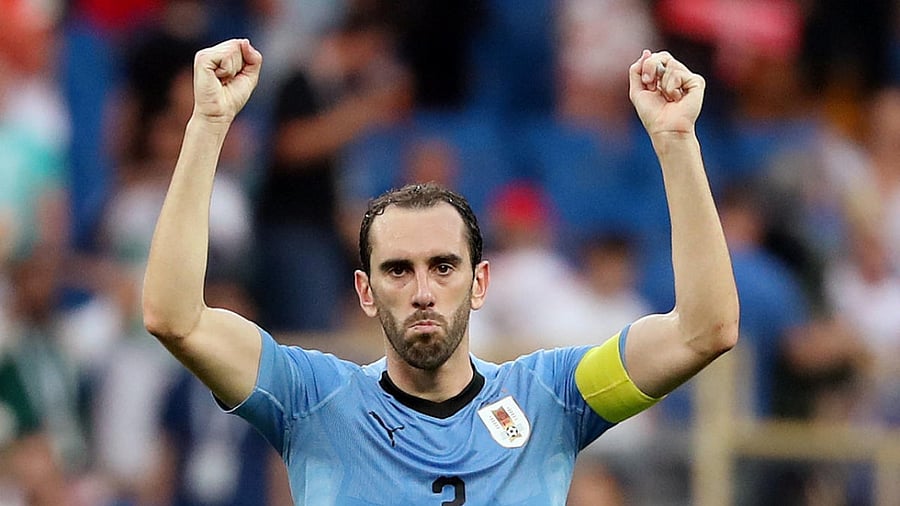 Uruguay's Diego Godin. Credit: Reuters Photo