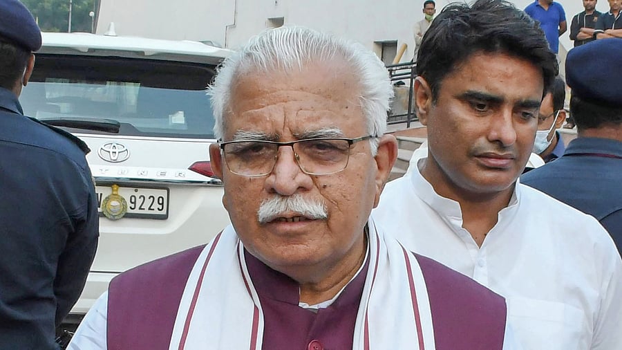 <div class="paragraphs"><p>Haryana Chief Minister Manohar Lal Khattar. </p></div>