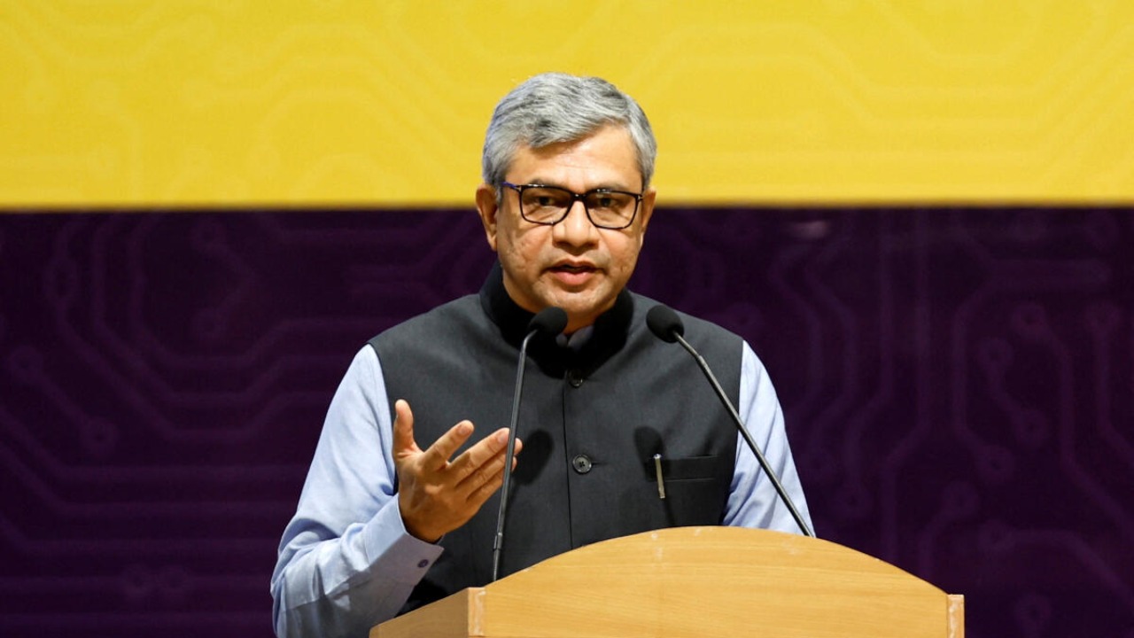 Minister for Information Technology Ashwini Vaishnaw. Credit: Reuters Photo