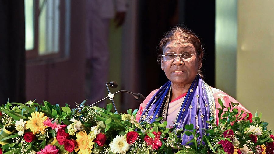 President Droupadi Murmu. Credit: PTI Photo