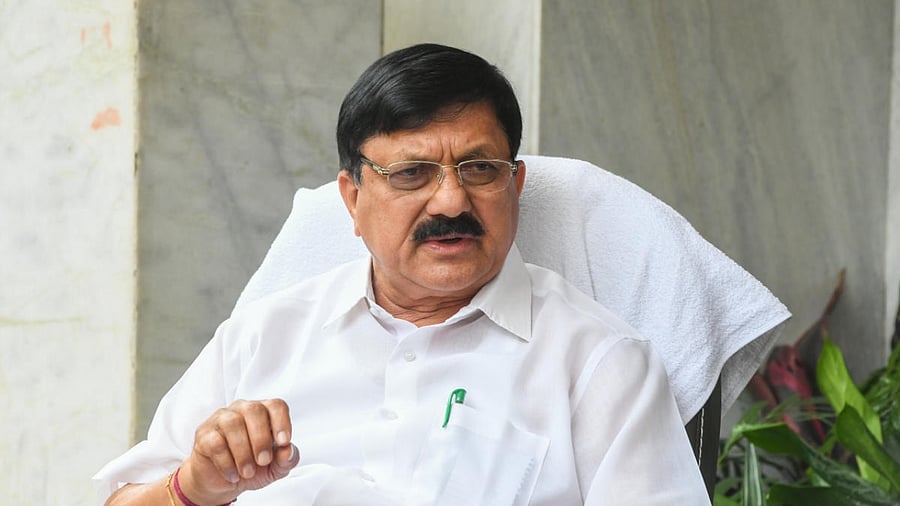 Araga Jnanendra. Credit: DH Photo/ S K Dinesh