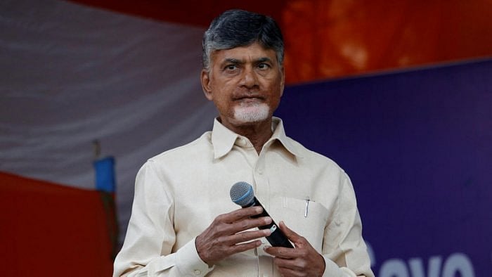 TDP supremo Nara Chandrababu Naidu. Credit: Reuters Photo