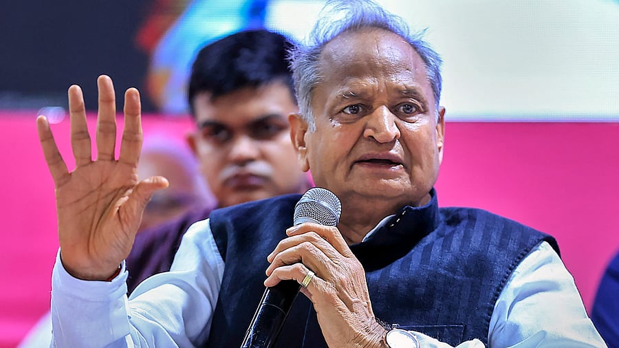 Ashok Gehlot. Credit: PTI Photo