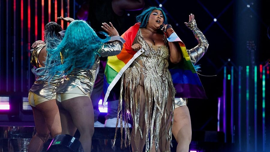 American rapper Lizzo. Credit: Reuters File Photo