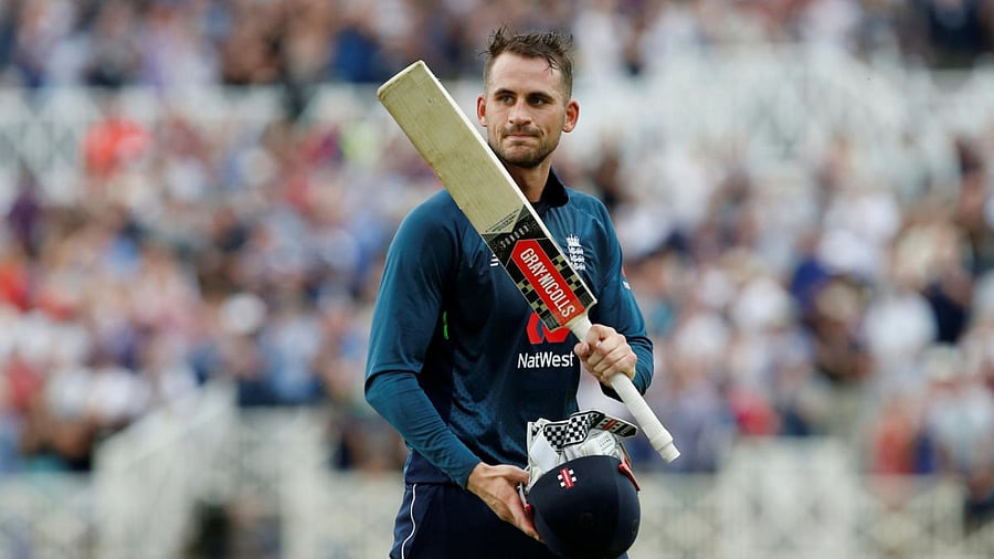 England batsman Alex Hales. Credit: Reuters Photo