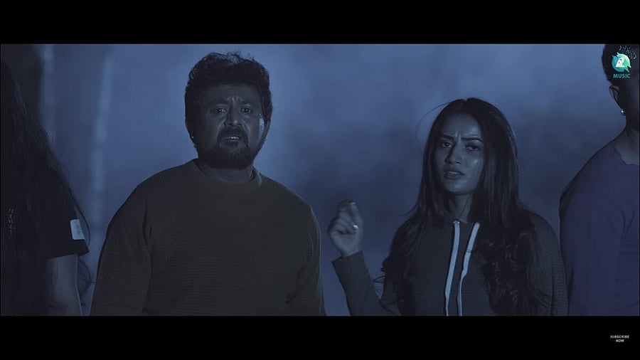 Komal and Lekha Chandra in ‘Namo Bhootatma 2’.