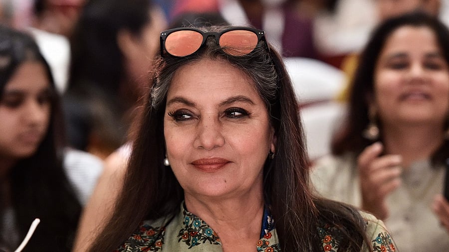 Shabana Azmi. Credit: PTI Photo