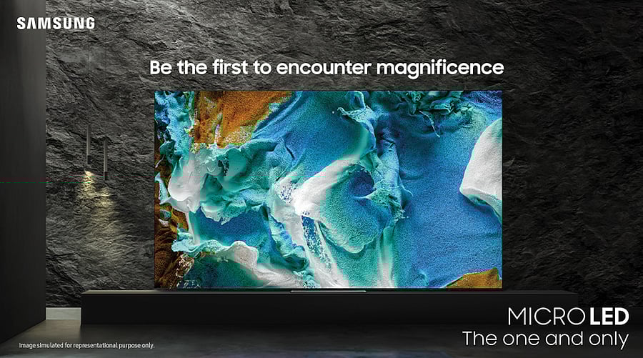 Samsung unveils ultra premium Micro LED TV for Rs 1.15 crore