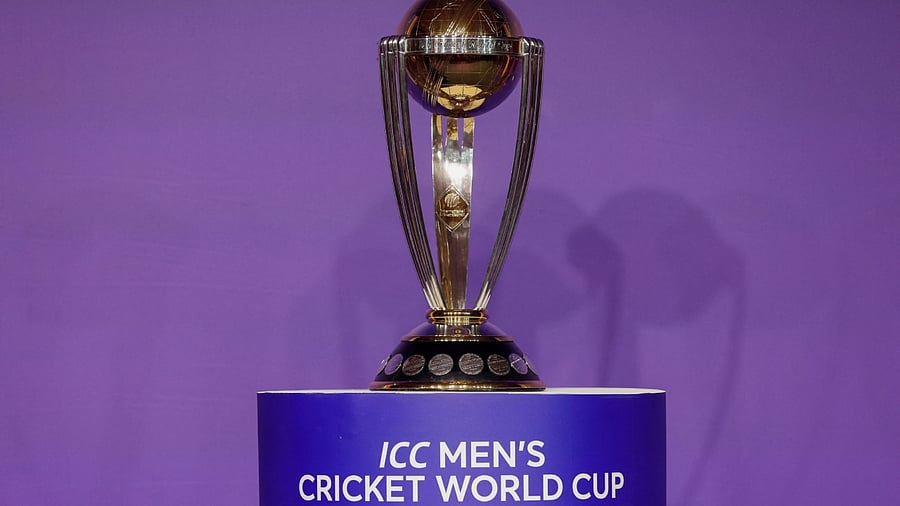 <div class="paragraphs"><p>The ICC Men's Cricket World Cup trophy. </p></div>