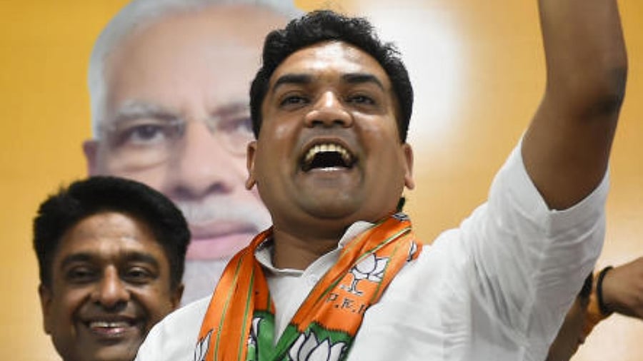 BJP's Kapil Mishra. Credit: PTI Photo