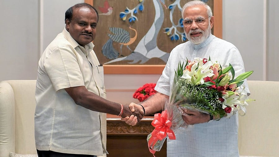 <div class="paragraphs"><p>H D Kumaraswamy, PM Narendra Modi.  </p></div>
