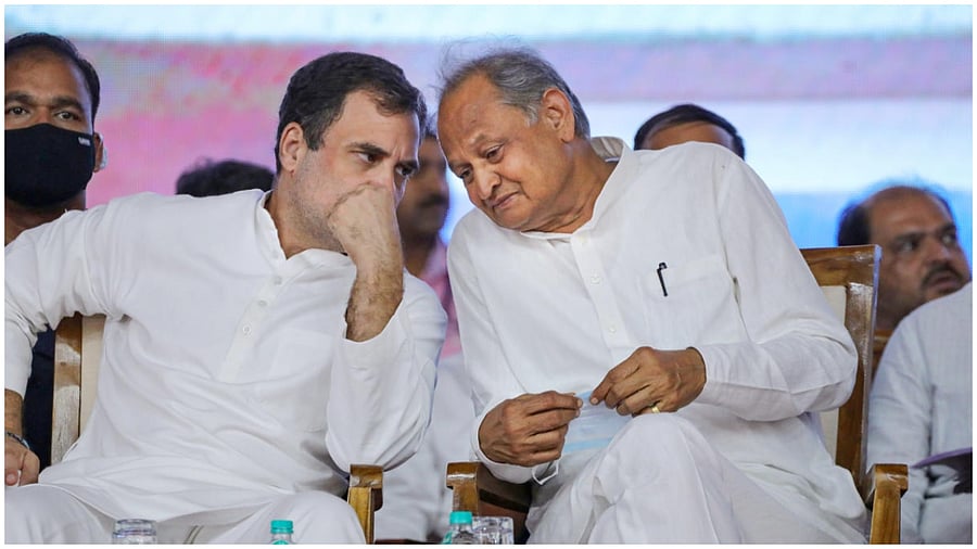 Ashok Gehlot. Credit: PTI Photo  