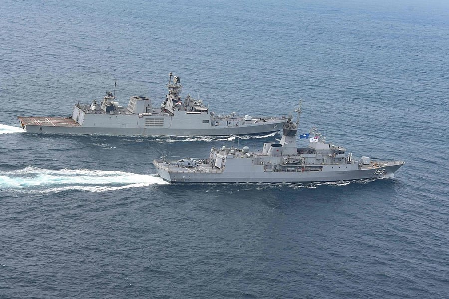 In Pics | Malabar Exercise at Bay of Bengal