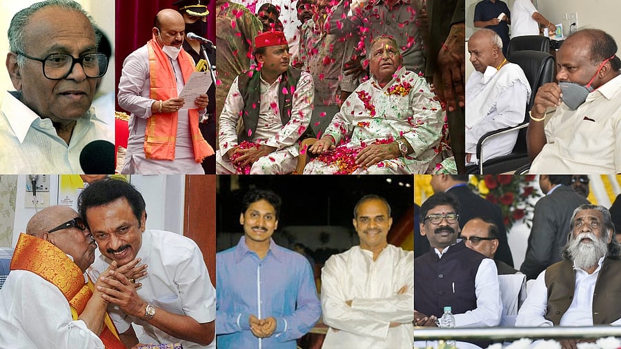 In Pics | Father-son duo who occupied CM’s chair