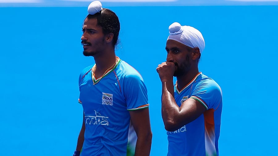 <div class="paragraphs"><p>Dilpreet Singh and Mandeep Singh photographed in a pensive mood. </p></div>