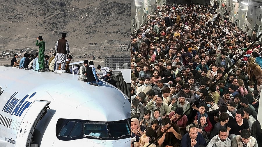Thousands flee Afghanistan as Taliban takes control — See pictures