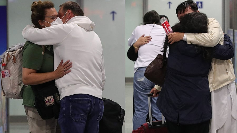 Afghans evacuated to Germany cry uncontrollably at airport; See Pics