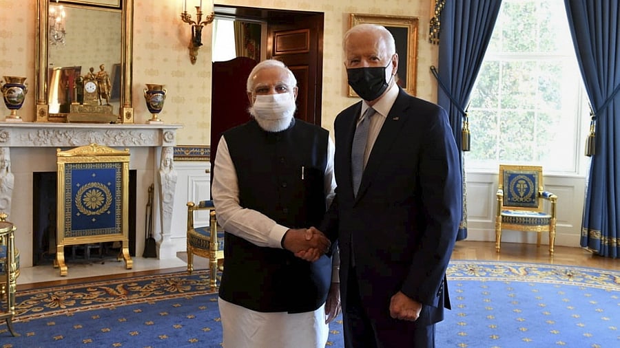 PM Modi meets US President Joe Biden at White House — See pictures