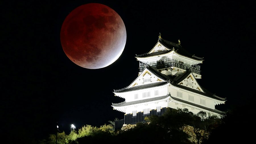 Spectacular photos of the longest partial lunar eclipse; See Pics 