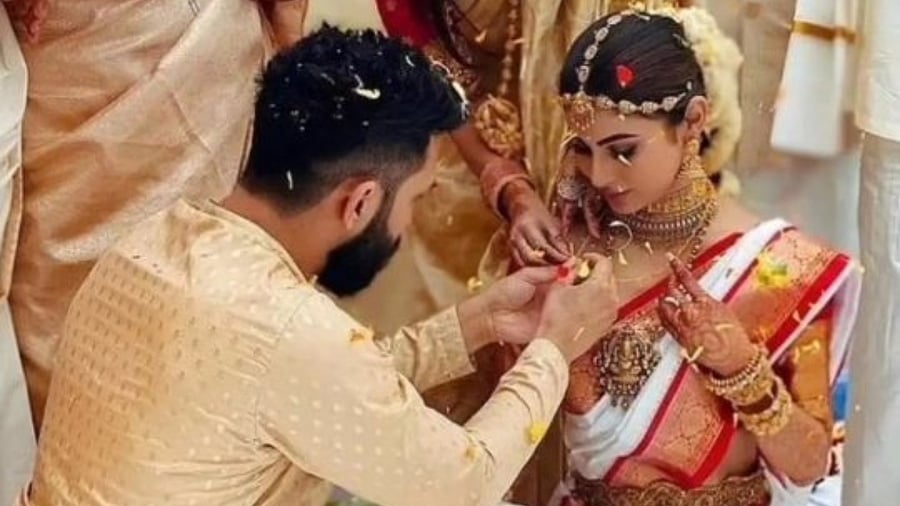 Mouni Roy marries longtime boyfriend Suraj Nambiar in Goa; See Pics Credit: Special Arrangement