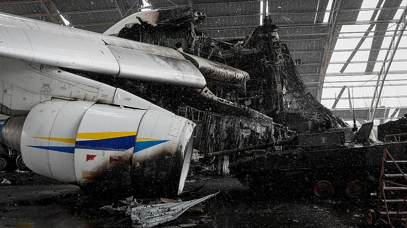Russia destroys world's largest plane, Antonov An-225 Mriya, in Ukraine