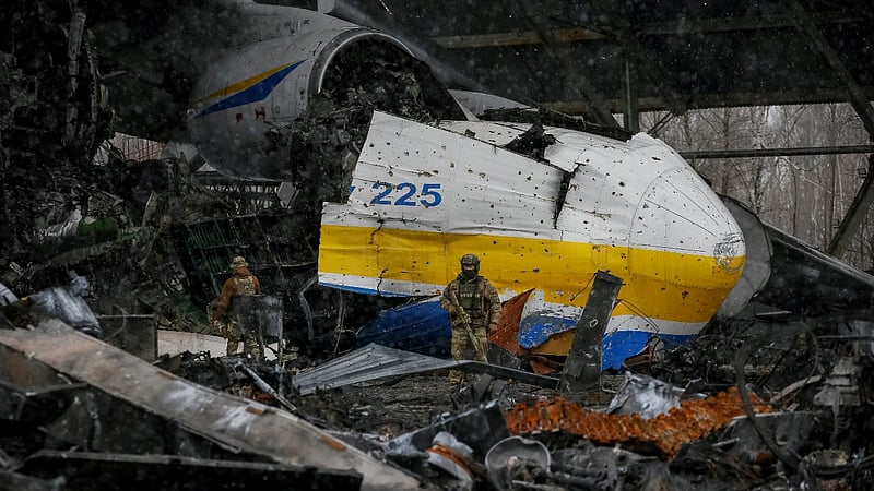 Russia destroys world's largest plane, Antonov An-225 Mriya, in Ukraine