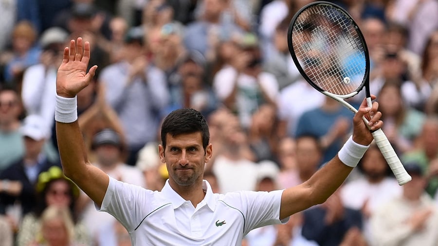 Wimbledon 2022: Novak Djokovic beats Miomir Kecmanovic, reaches last 16 Credit: Reuters Photo