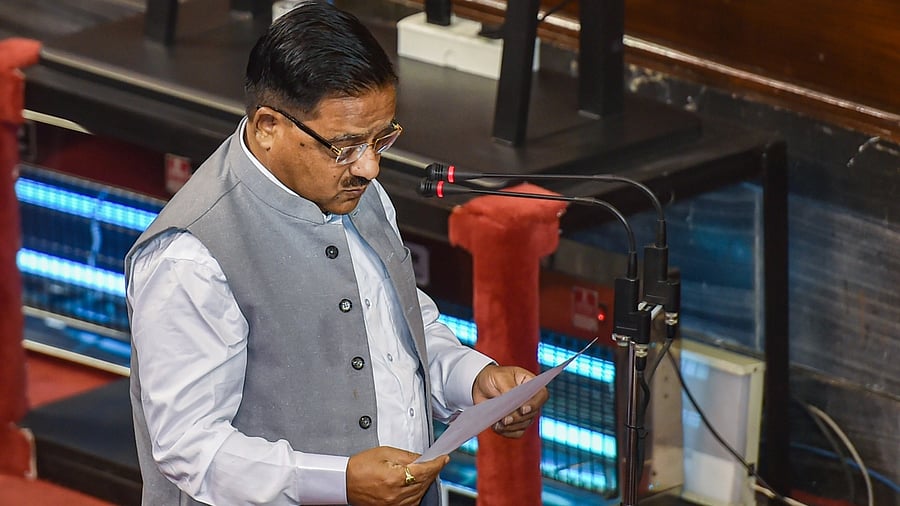 <div class="paragraphs"><p>File photo of BJP leader Radha Mohan Das Agarwal </p></div>