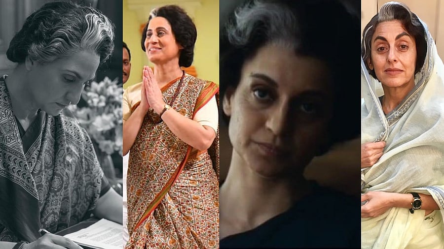 Actresses who portrayed Indira Gandhi on screen
