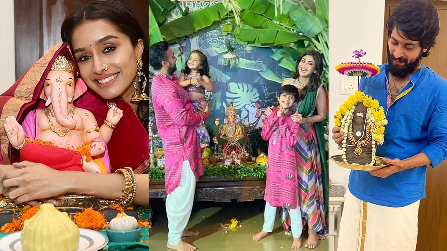 Ganesh Chaturthi 2022: Celebs bring lord Ganesha home